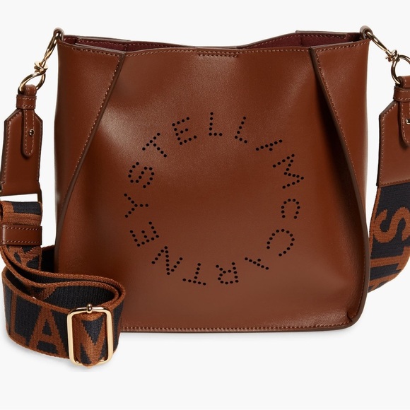 Stella McCartney Eco Mini Faux Leather Crossbody Bag - Picture 1 of 5